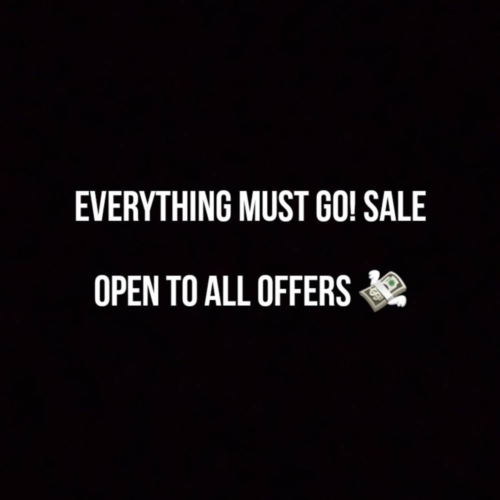 SALE 💸 Everything Must Go! Make An Offer! Bundle To Save 🛍